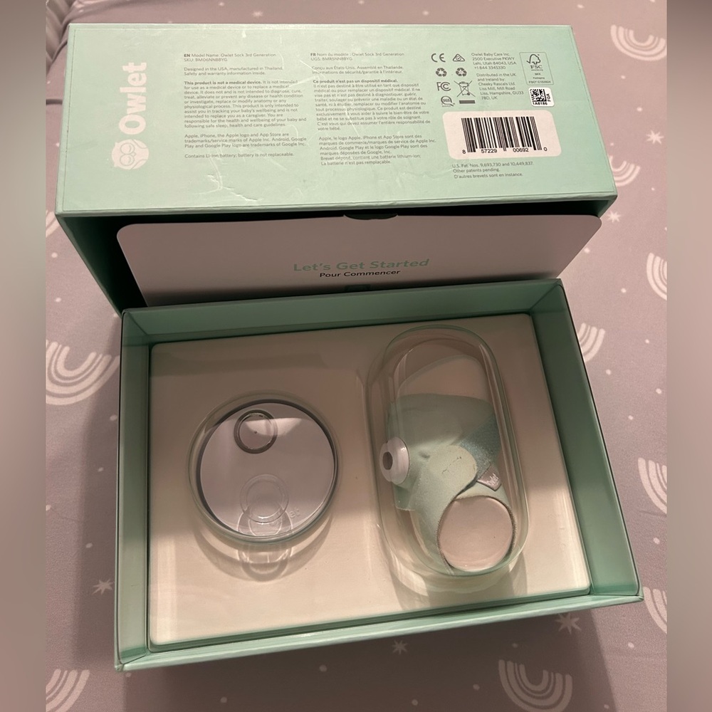 🩵 Owlet 3rd generation smart sock 🩵